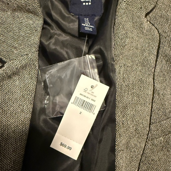 GAP Tweed Gray Blazer - Picture 8 of 8